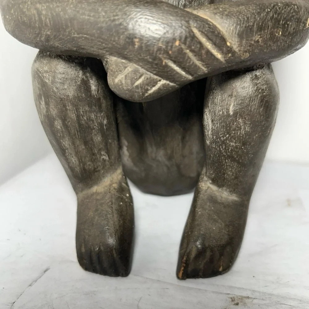 12” Bulul, Ifugao, Northern Luzon, Philippines Filipino, wood carving Sculpture - Picture 4 of 16